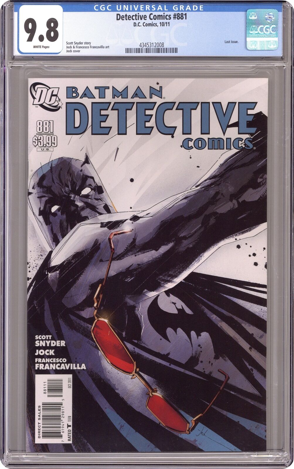 Detective Comics #881 CGC 9.8 2011 4345312008