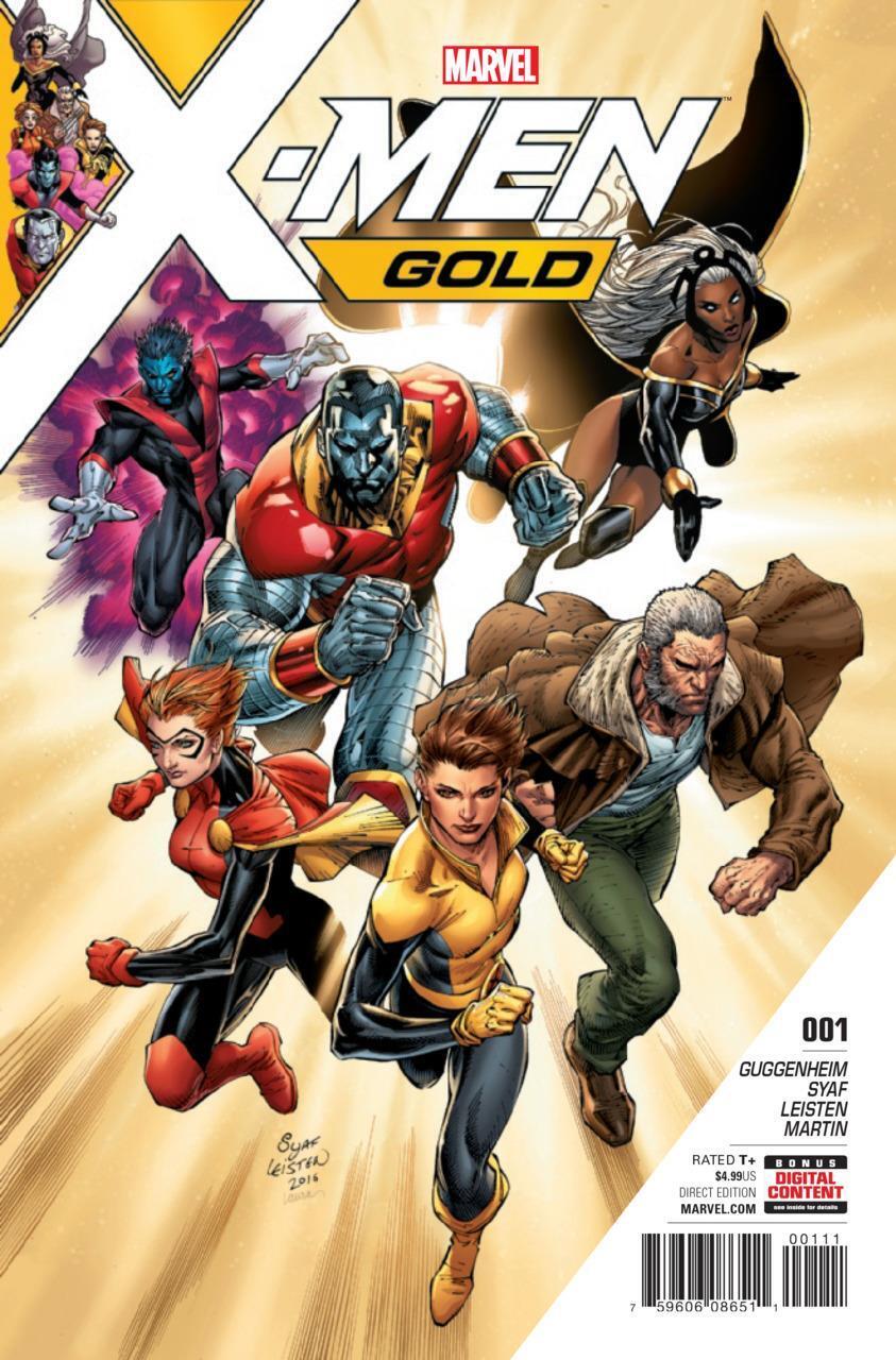 X-Men Gold #1A, Recalled, NM 9.4, 1st Print, 2017 Flat Rate Shipping-Use Cart