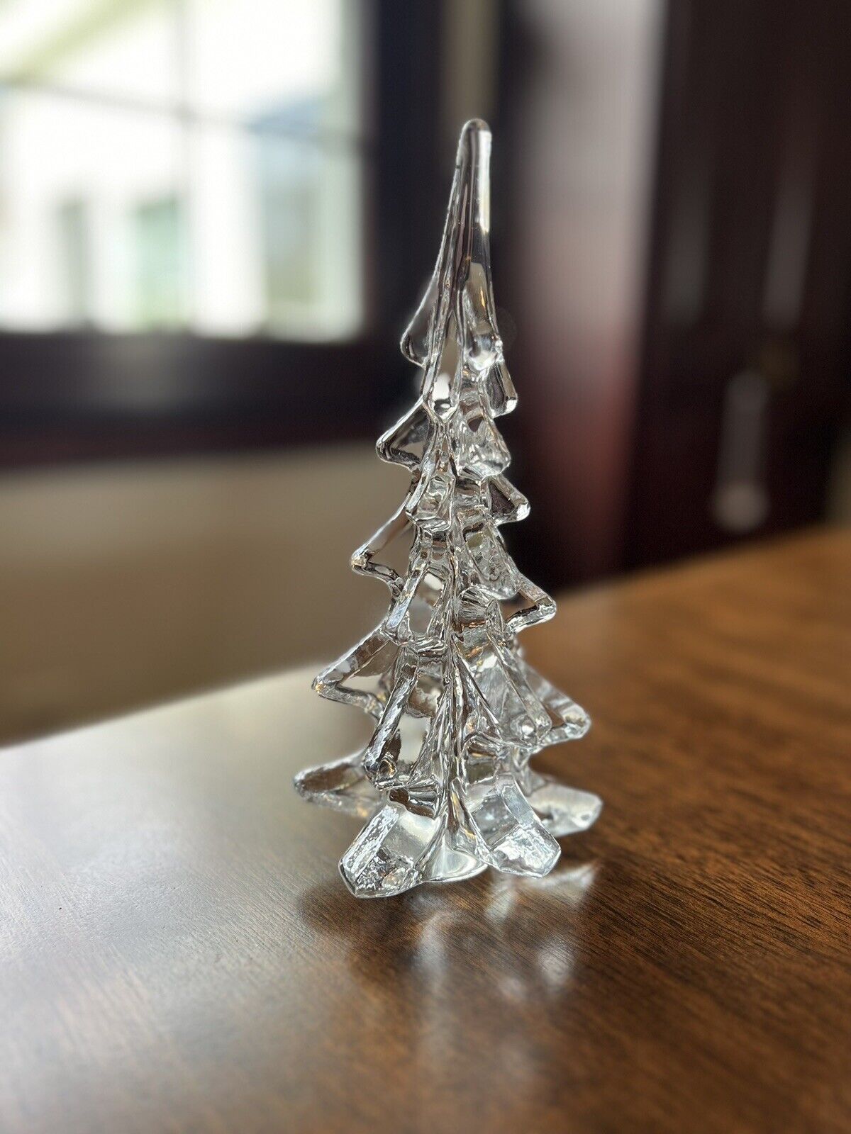 Murano Style Art Glass Christmas Tree