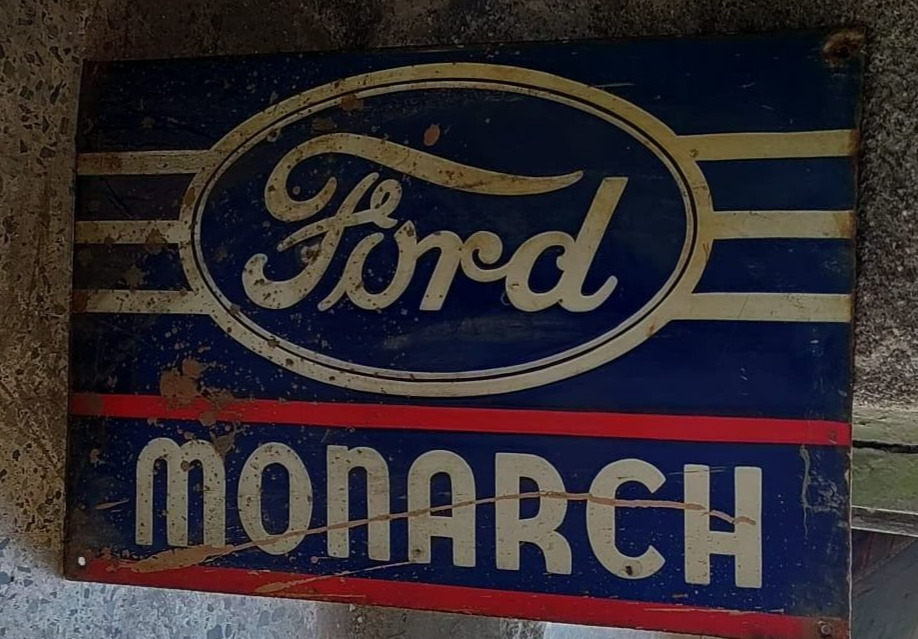 RARE PORCELAIN FORD ENAMEL SIGN 16X24 INCHES SINGLE SIDED