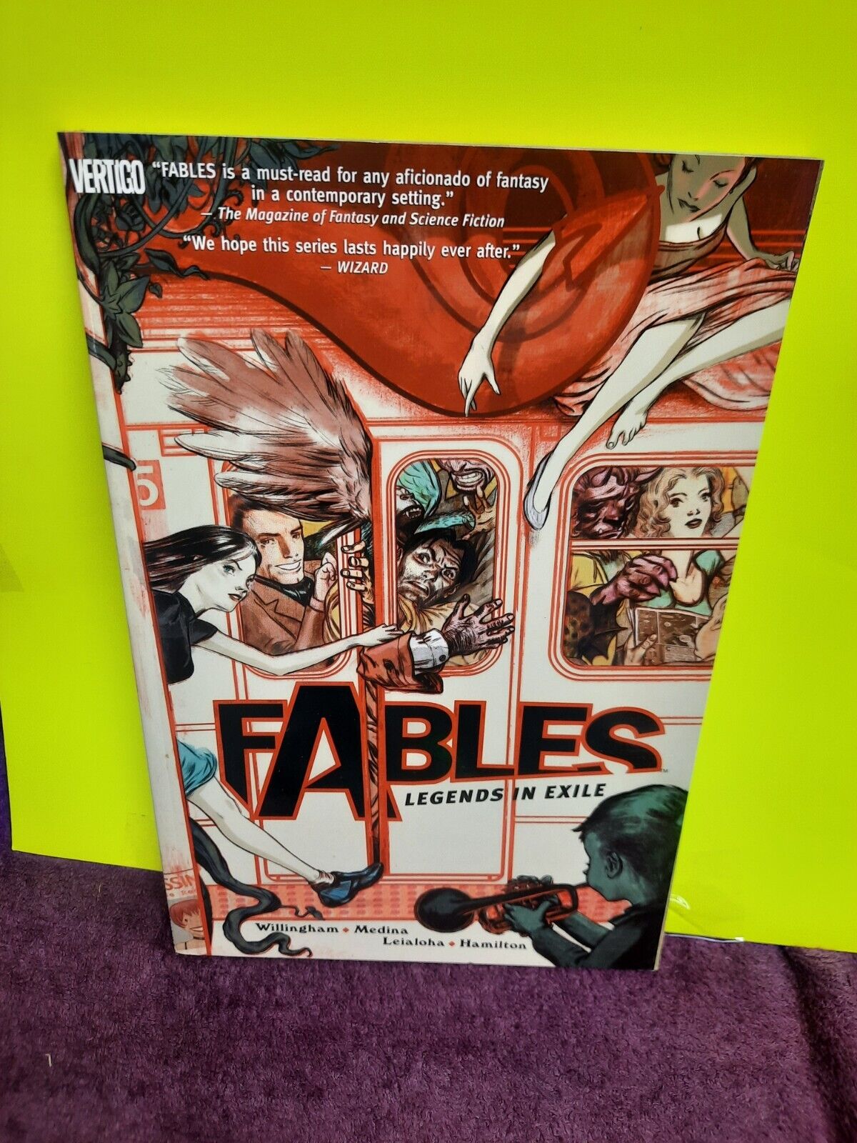 DC Comics Vertigo Fables vol 1 Legends in exile trade paperback