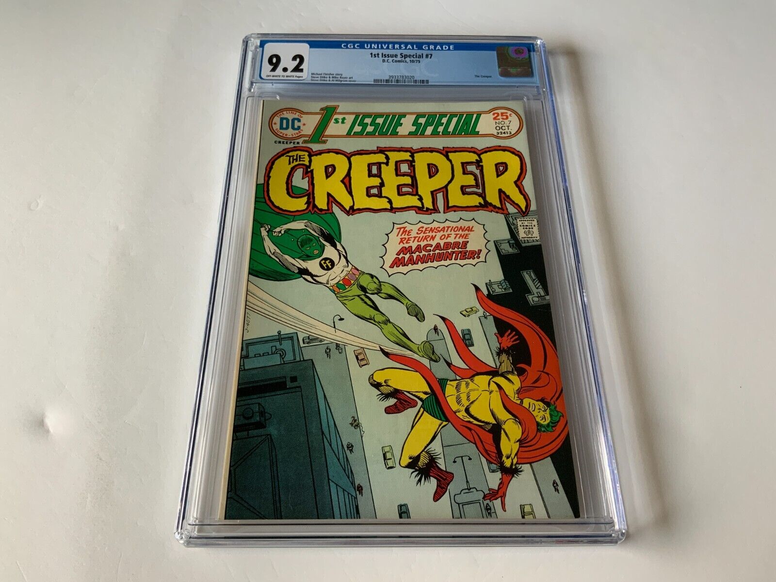1ST ISSUE SPECIAL 7 CGC 9.2 THE CREEPER STEVE DITKO DC COMICS 1975