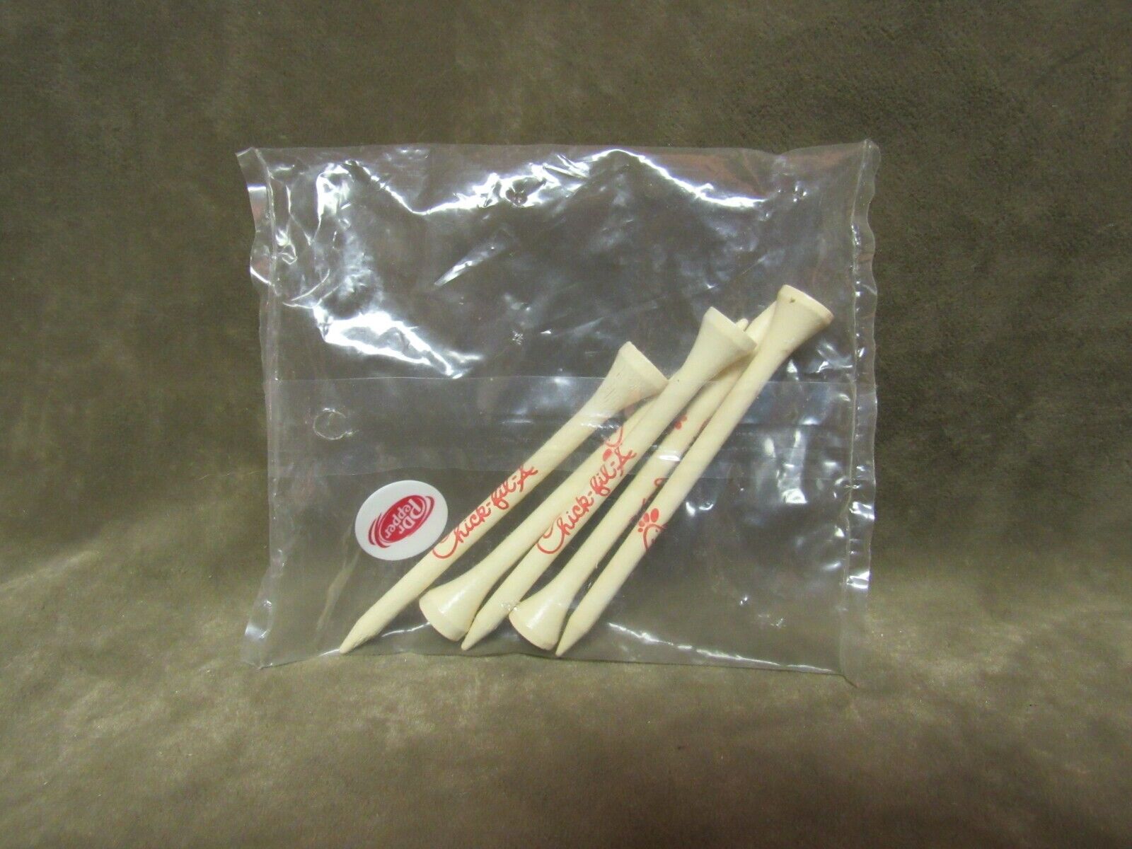 Vintage Chick-fil-a Advertising Golf Tee\'s and Dr Pepper Marker in Original Bag