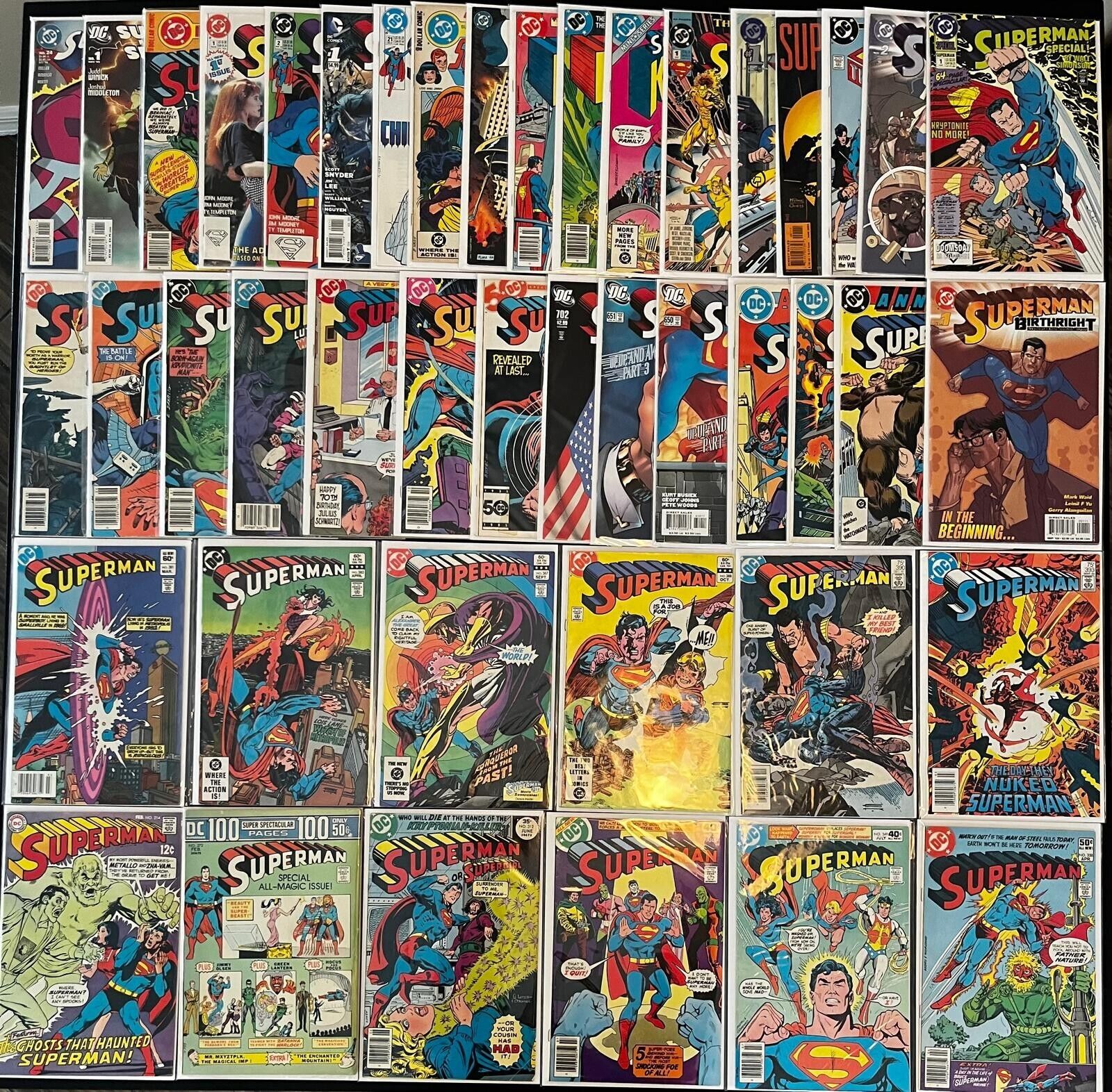 SUPERMAN (44-Book) DC LOT with #214 272 312 337 349 358 381 382 387 388 390 +