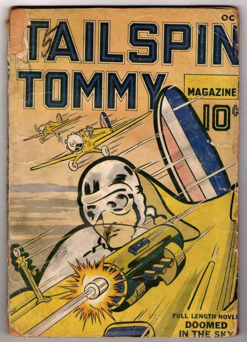 Tailspin Tommy Oct 1935 Pulp Arnold Evan Ewart; Fred Meagher cvr art;
