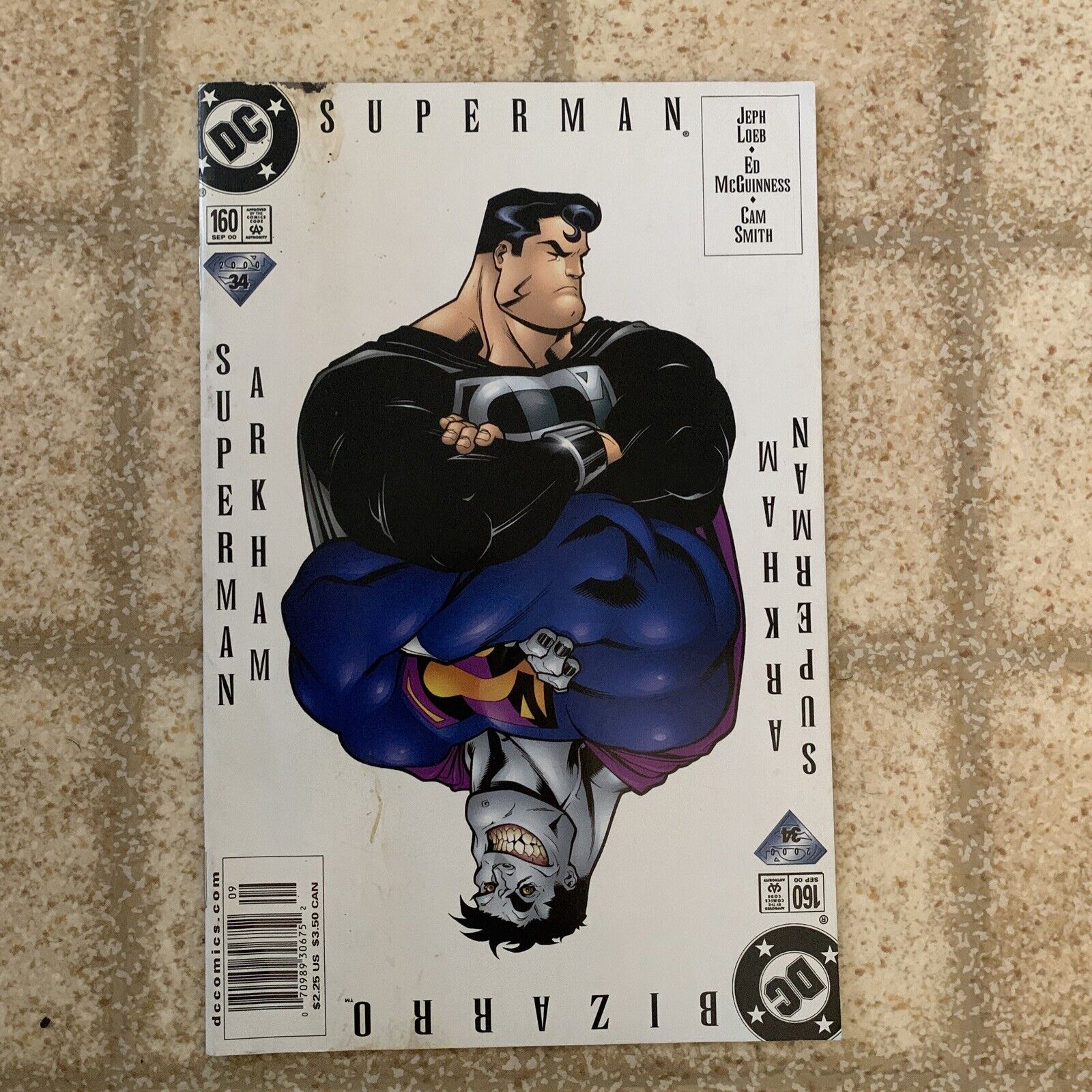 Superman #160 DC Comics (2000) NM 2nd Series Arkham Bizarro 1st Print Comic Book