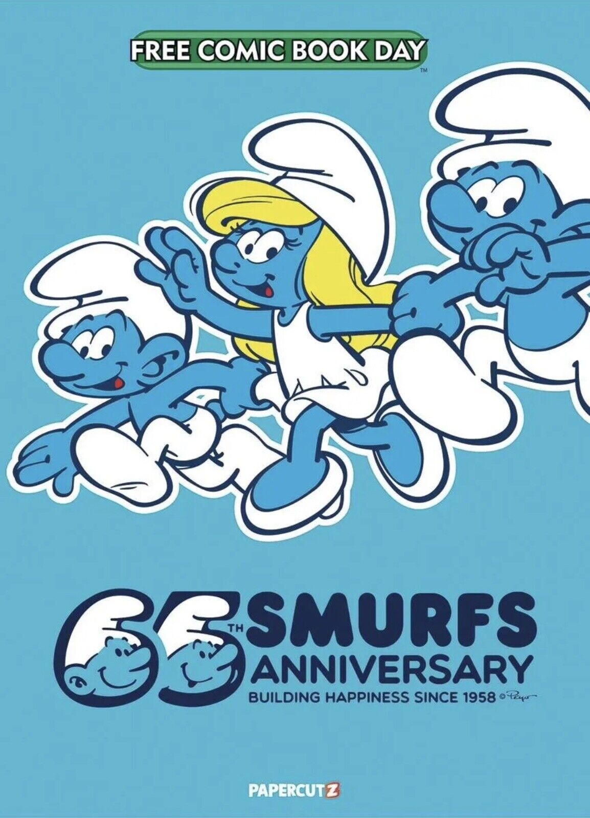 FCBD 2023 SMURFS 1 VARIANT NM GIVEAWAY PROMO PROMOTIONAL FREE COMIC BOOK DAY