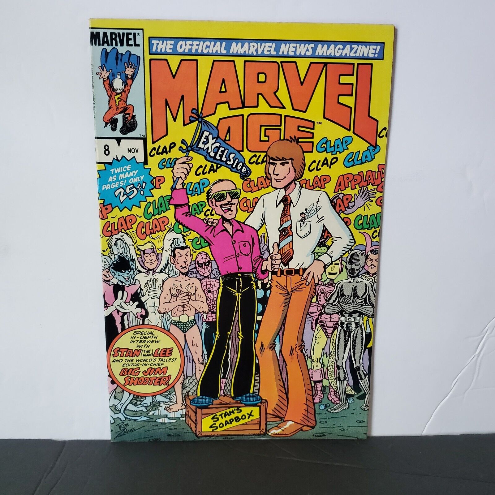 Marvel Age #8 (1983, Marvel Comics)