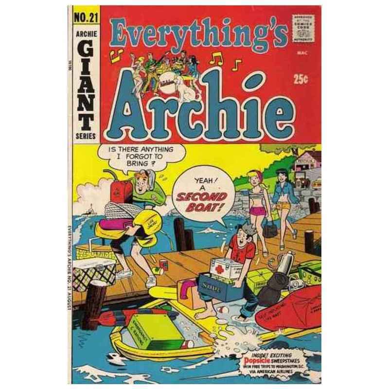 Everything's Archie #21 in Fine condition. Archie comics [j{