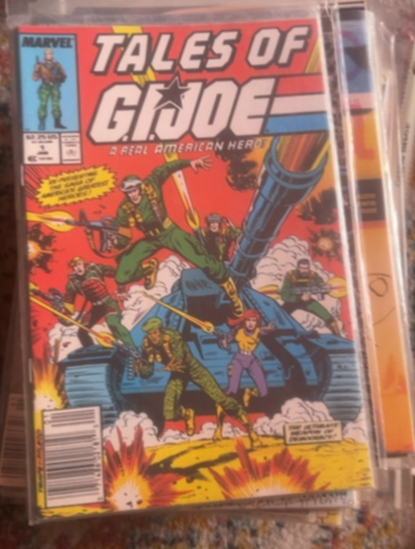 G.I. Joe: Real American Hero #1 NEWSSTAND EDITION - 1982 - GRADED CGC 9.4