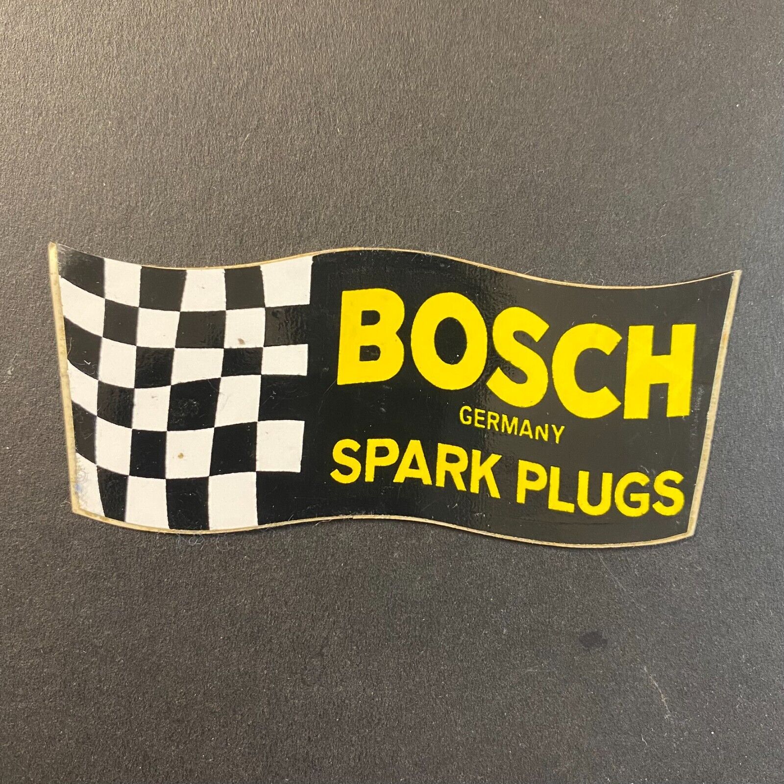 Bosch Germany Spark Plugs Sticker Die Cut 1 1/4\