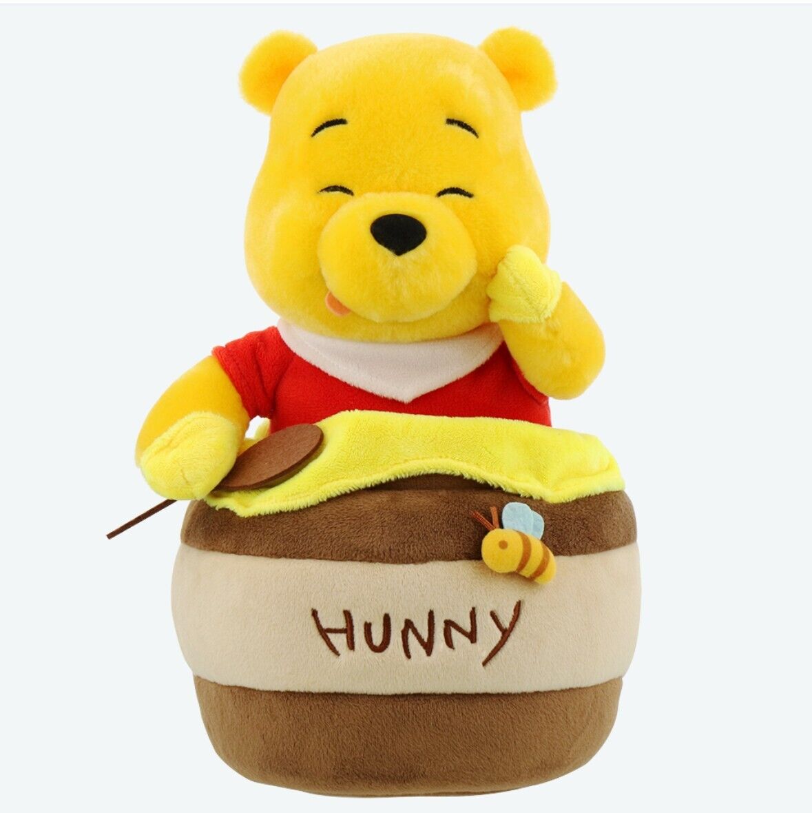 Japan Tokyo Disney Resort Winnie the Pooh Plush Toy Honeypot Bee