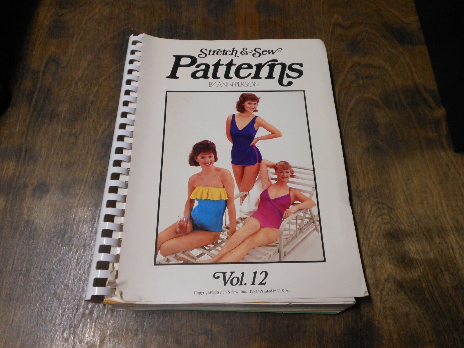 Stretch & Sew Patterns ANN PERSON Vol 12 1983 Pattern Catalogue Rare Book MB#7