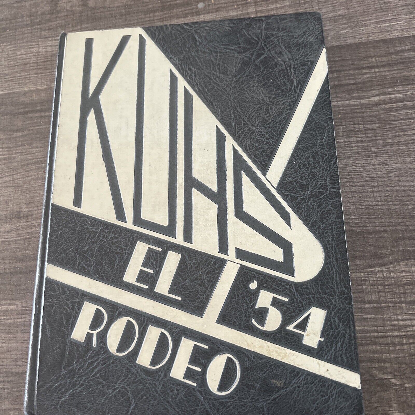 1954 Yearbook Klamath Union High School-El Rodeo Klamath Falls, Oregon 