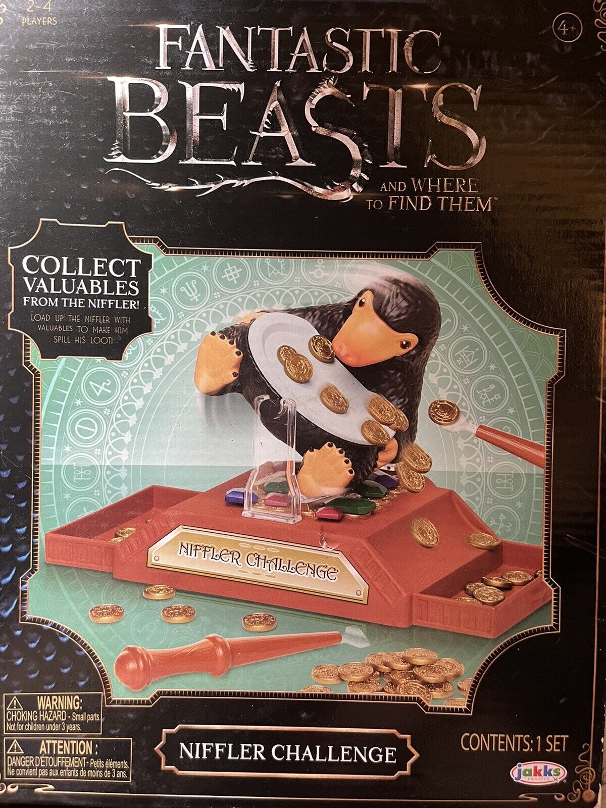 NEW Fantastic Beasts And Where To Find Them Niffler Challenge Game Offers Welcom