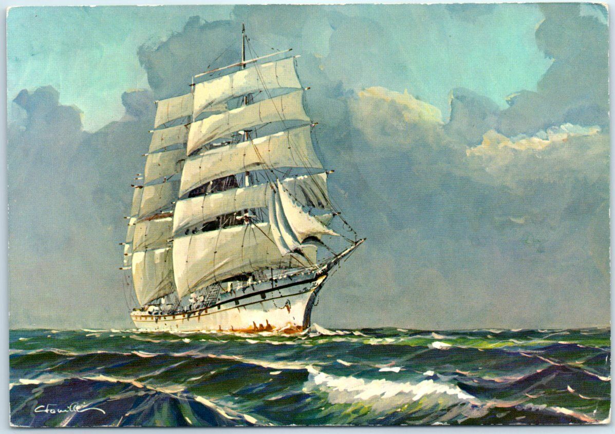 Postcard - Ship Art Print