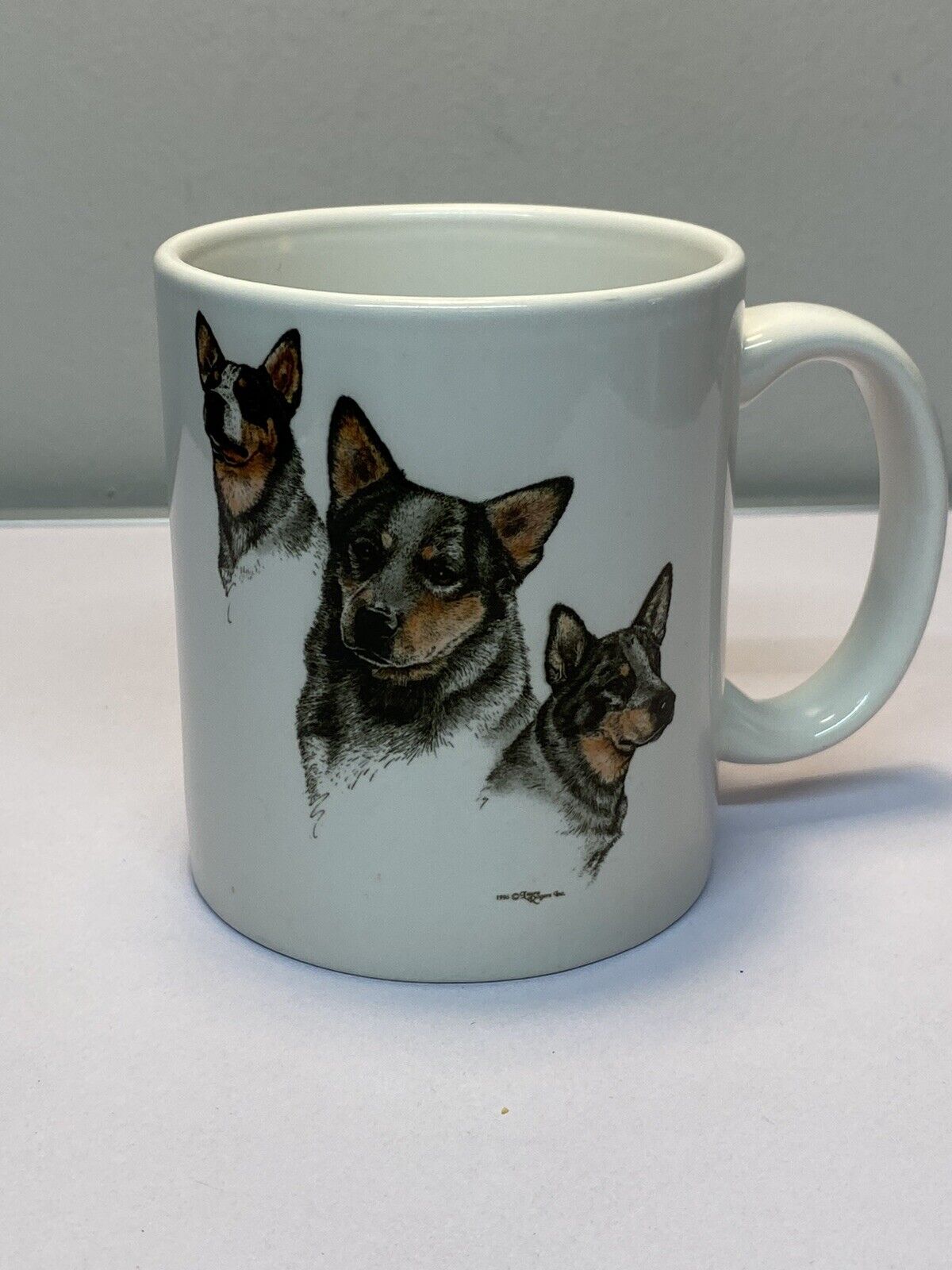 Australian Cattle Dog Ceramic Coffee Mug Tea Cup 10 oz White