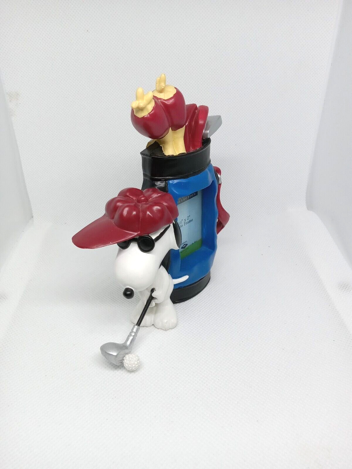 Peanuts Collection Snoopy Playing Golf Photo Frame 1 1/2\