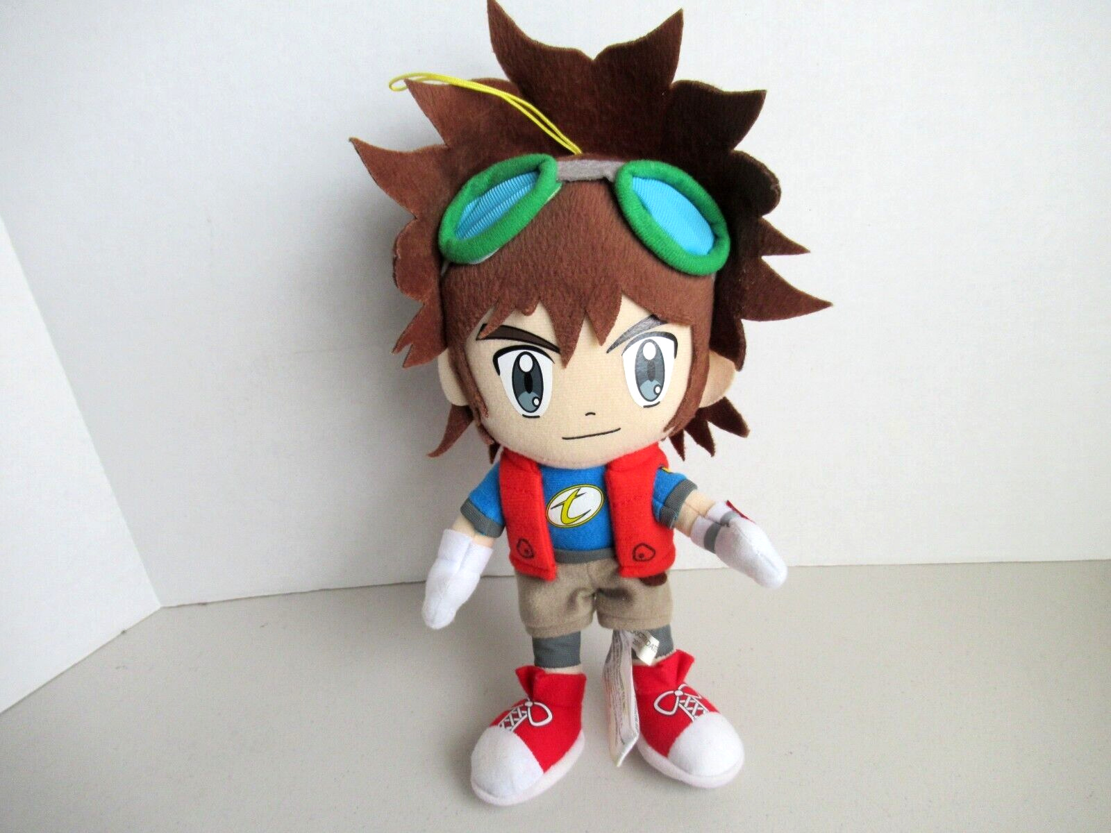 2014 Digimon Fusion plush Mikey with Gear Glasses Great Eastern 10\