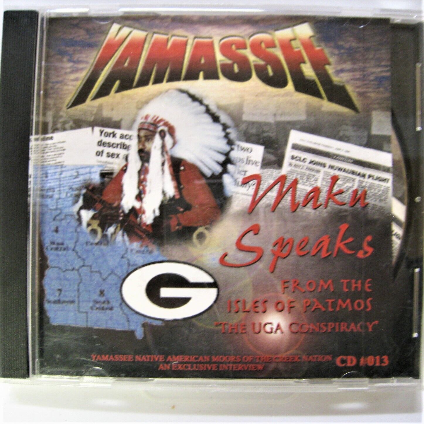 2004 Yamassee Maku Speaks From The Isles Of Patmos The UGA Conspiracy DVD