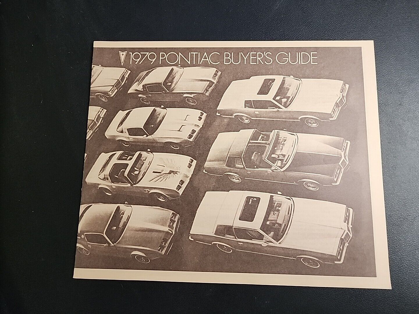 Original 1979 Pontiac Car Buyer's Guide Sales Brochure *Firebird* (10 Page)