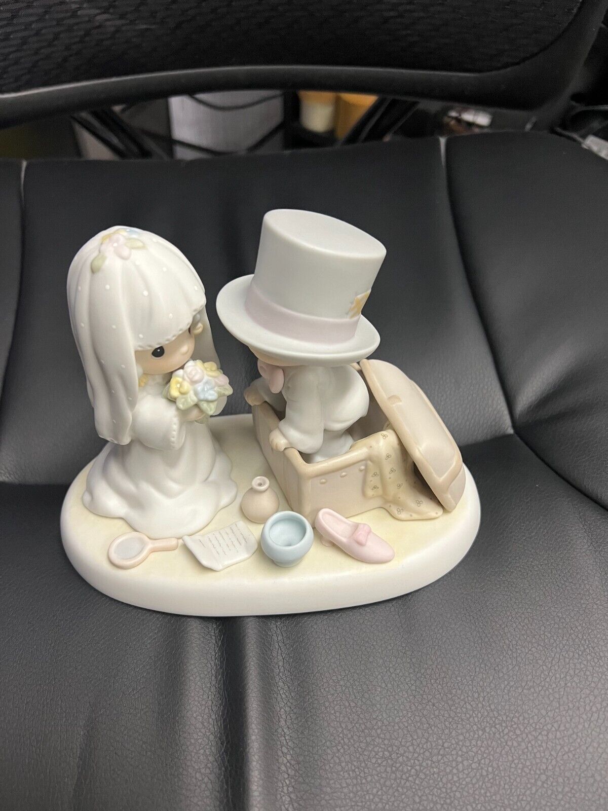 Vintage Precious Moments Heaven Bless Your Togetherness Figurine 106755 1987