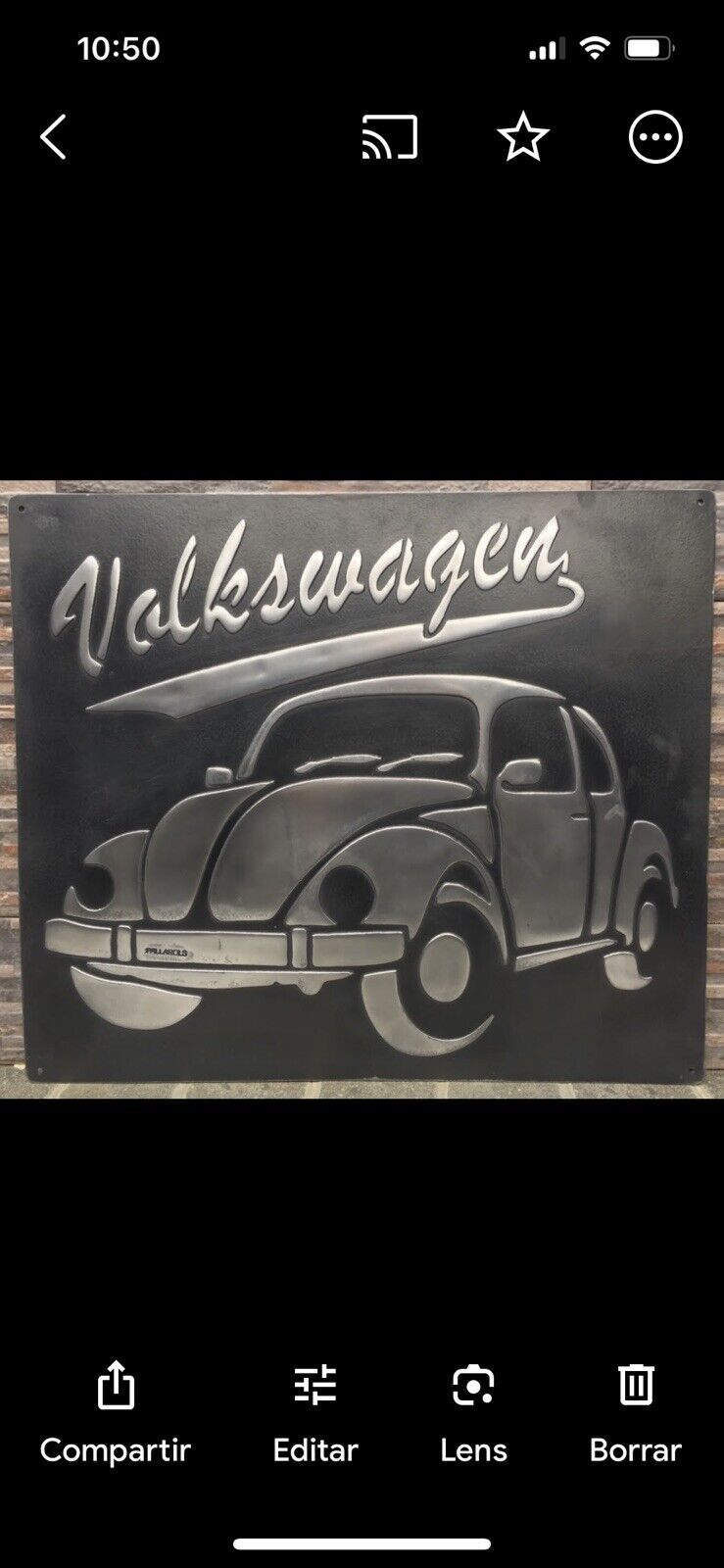 vintage Wolkswagen sign