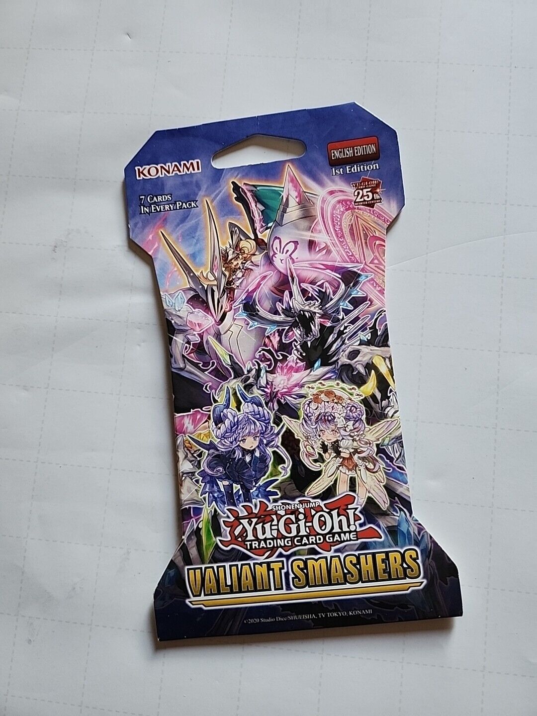 Yugioh Valiant🔴Smashers Booster Pack English 1st Edition 7 Cards/Pack