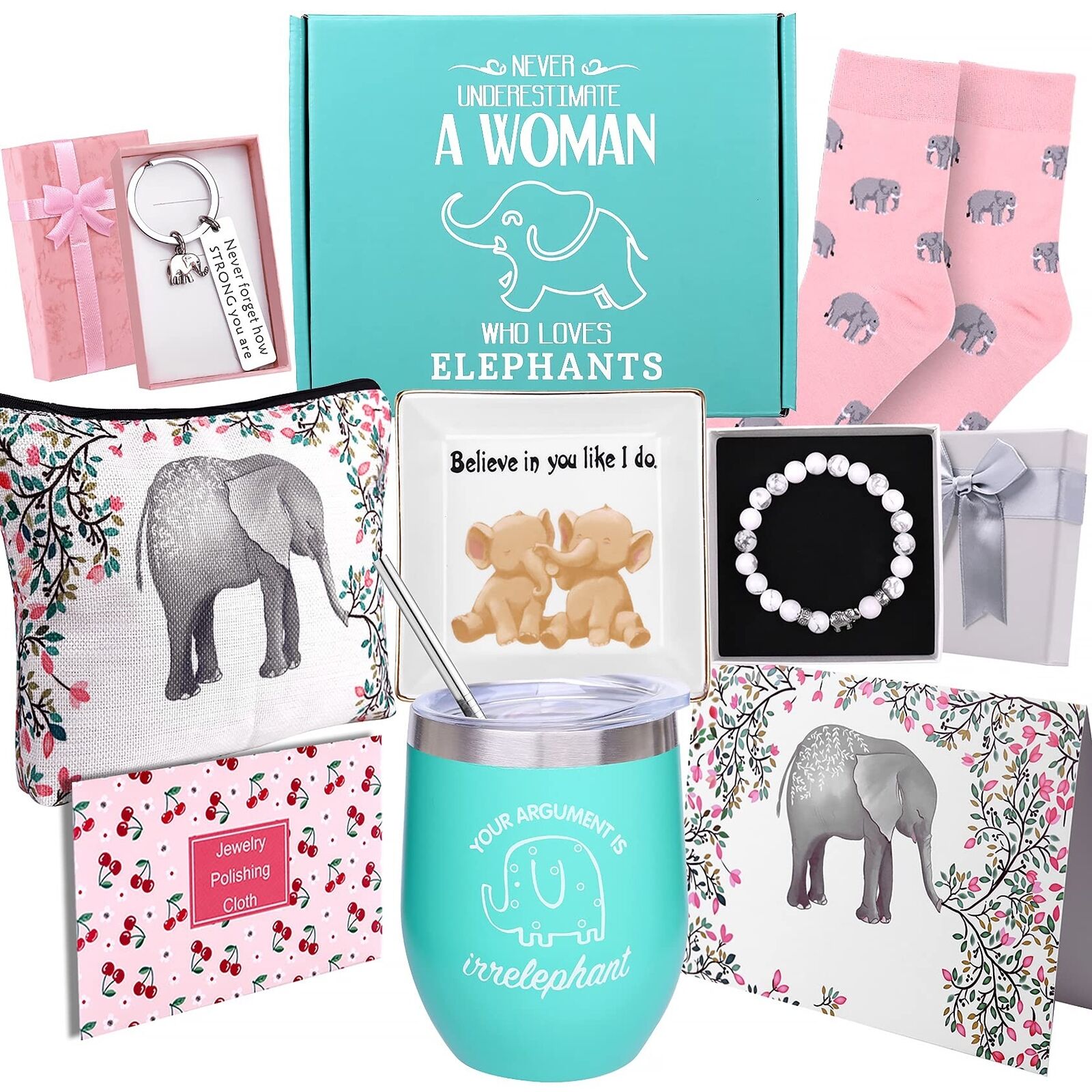 Elephant Gifts for Women, Birthday Gifts for Elephant Lovers, Elephant Gifts ...