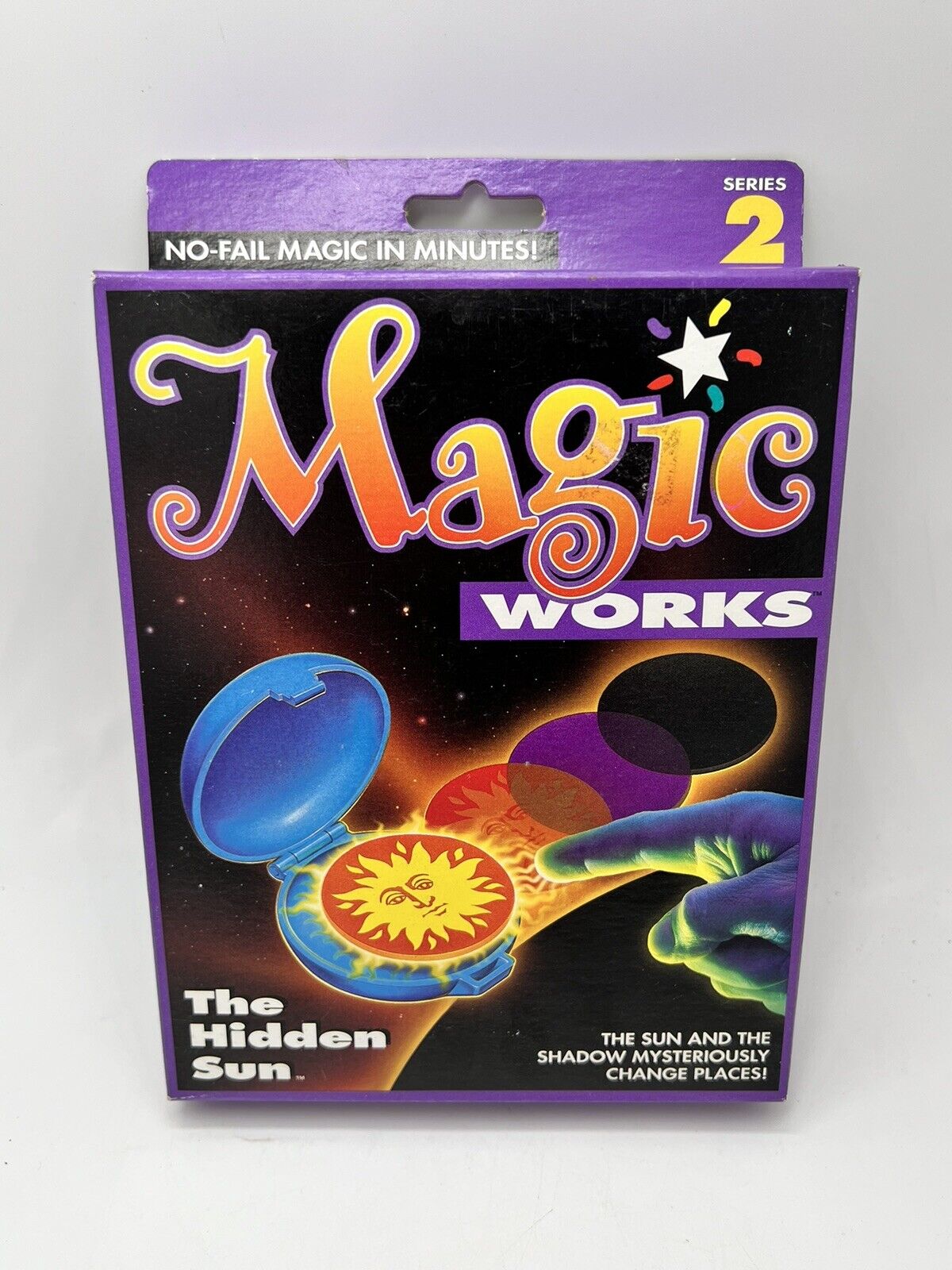 Magic Works Milton Bradley THE HIDDEN SUN TRICK 1994 Series 2 New In Box