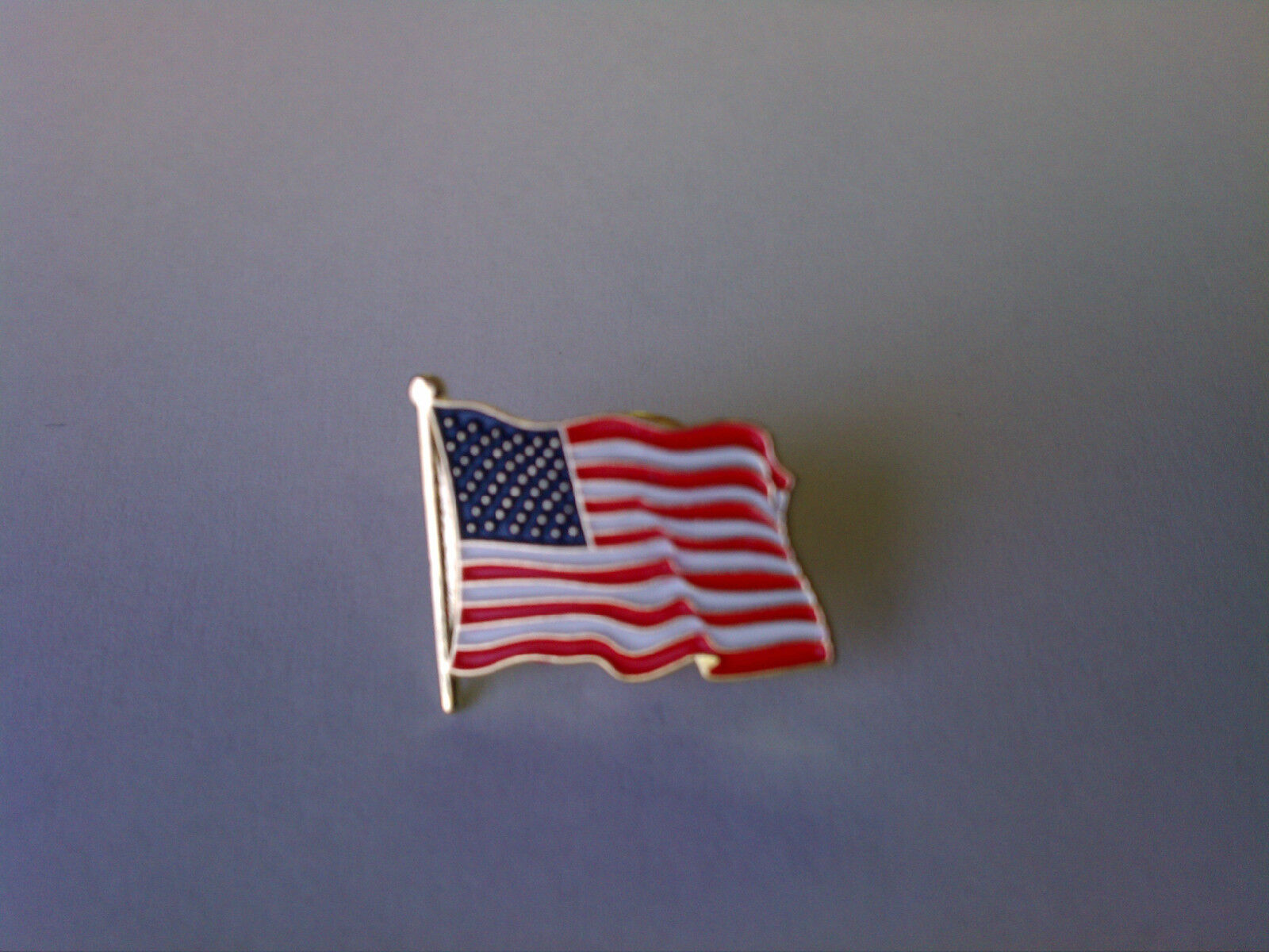 250 - High Quality American Waving Flag Lapel Pins  Patriotic US U.S. USA U.S.A.