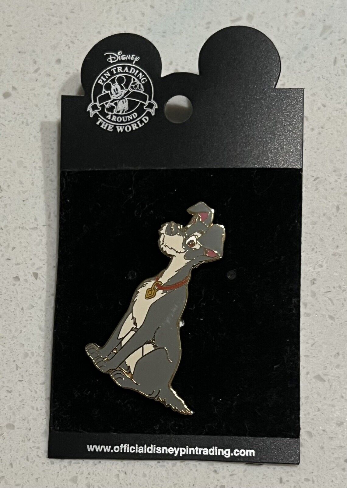 Rare Vintange Disney Tramp From Lady And The Tramp Pin