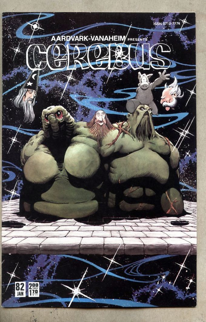Cerebus The Aardvark #82-1986 vf 8.0 Dave Sim Talking Heads