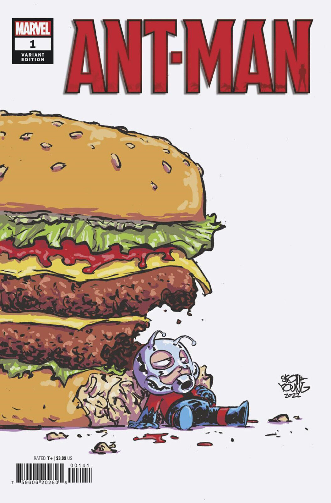 ANT-MAN #1 (SKOTTIE YOUNG VARIANT)(2022) COMIC BOOK ~ Marvel Comics