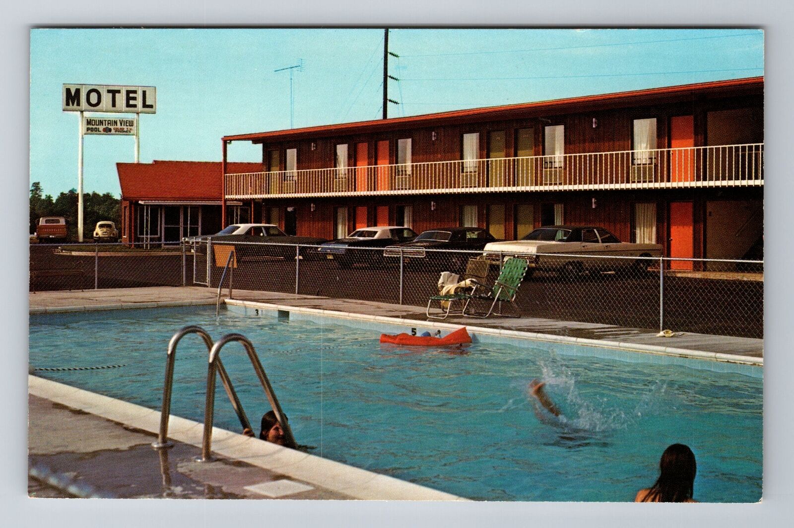Berea KY-Kentucky, Mountain View Motel Advertising, Antique, Vintage Postcard