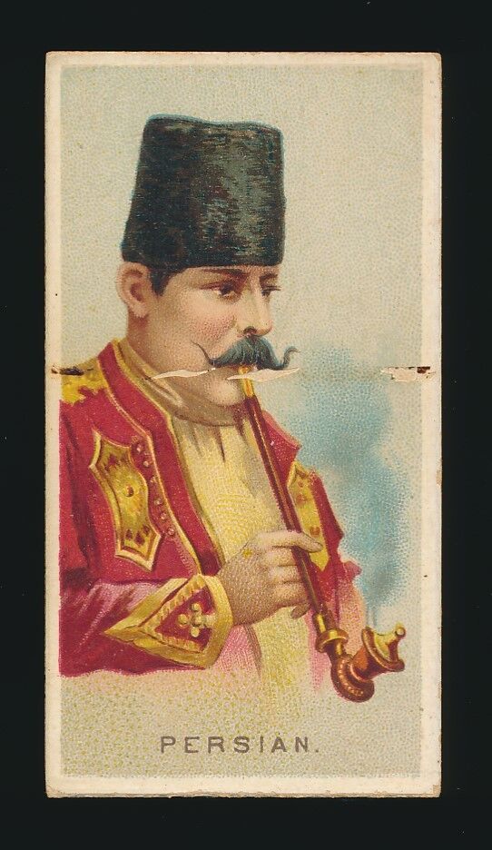 1889 N33 Allen & Ginter WORLD'S SMOKERS -Persian