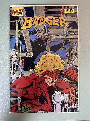 Badger(vol. 1) #21 - First Comics - Combine Shipping $2 BIN 