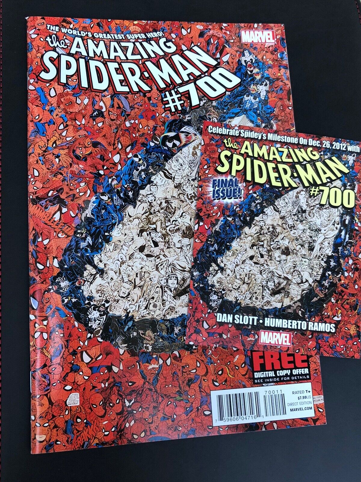 Marvel Comics (2013) Amazing Spider-Man #700 (VF/NM) Comic Book Rare Death Peter