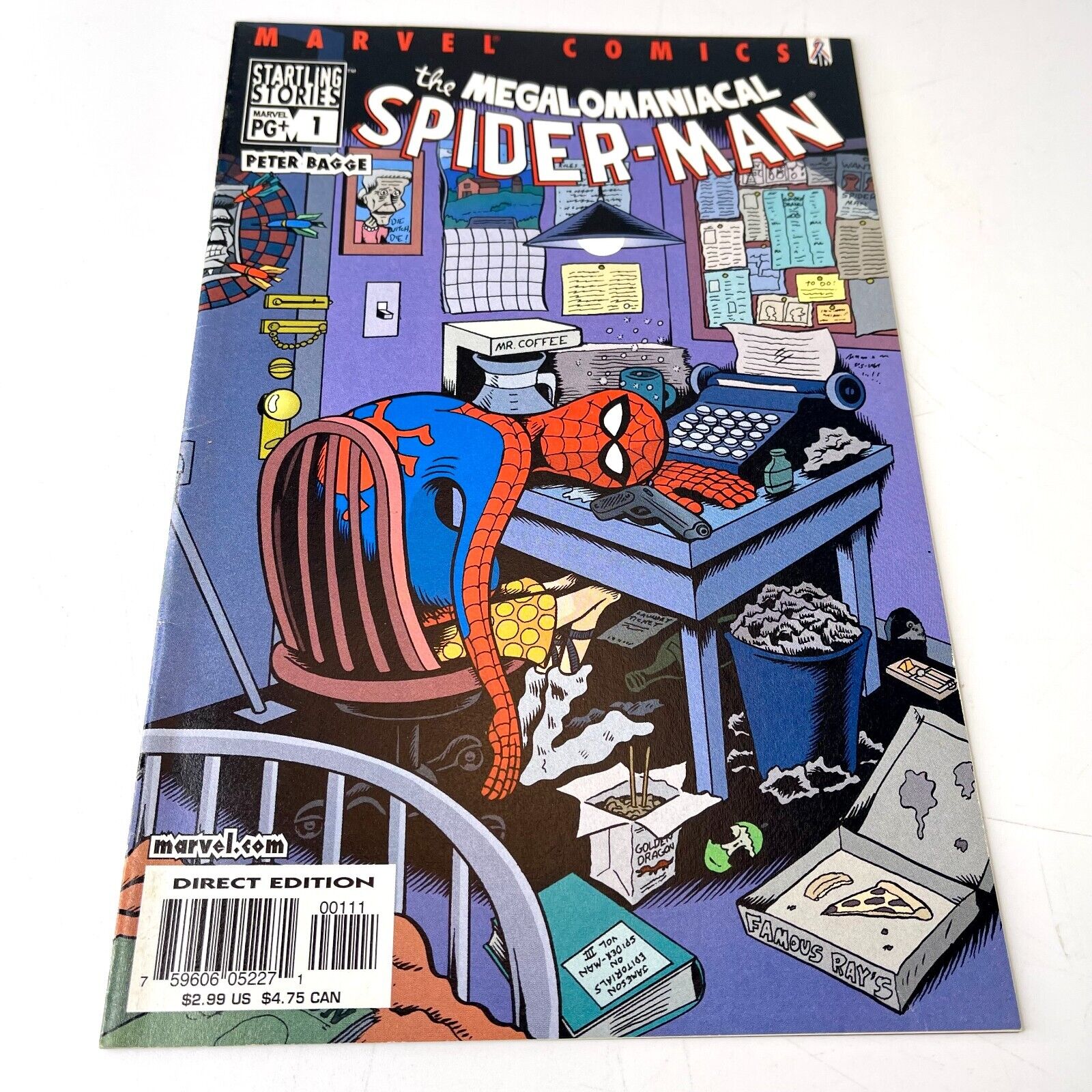 The Megalomaniacal Spider-Man #1 - Marvel Startling Stories June 2002