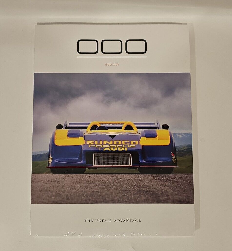 000 Magazine Porsche Issue 004 Summer 2017 - Rare, Brand New Sealed