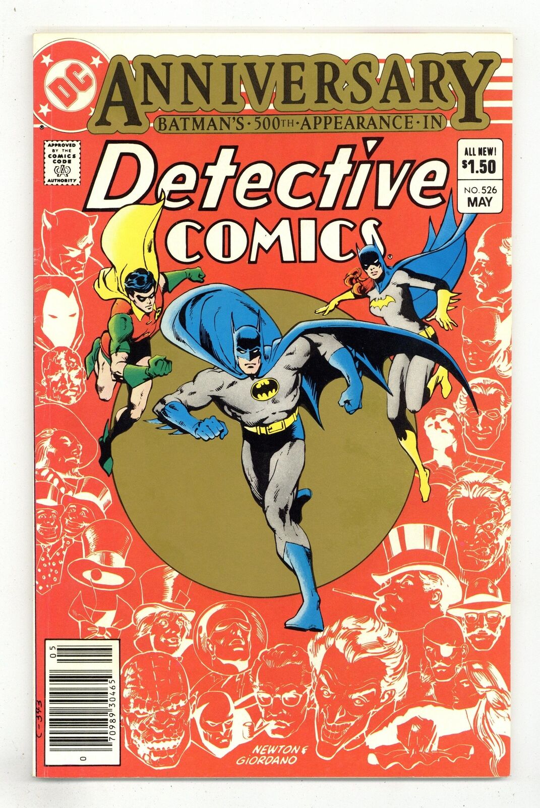 Detective Comics #526 FN+ 6.5 1983