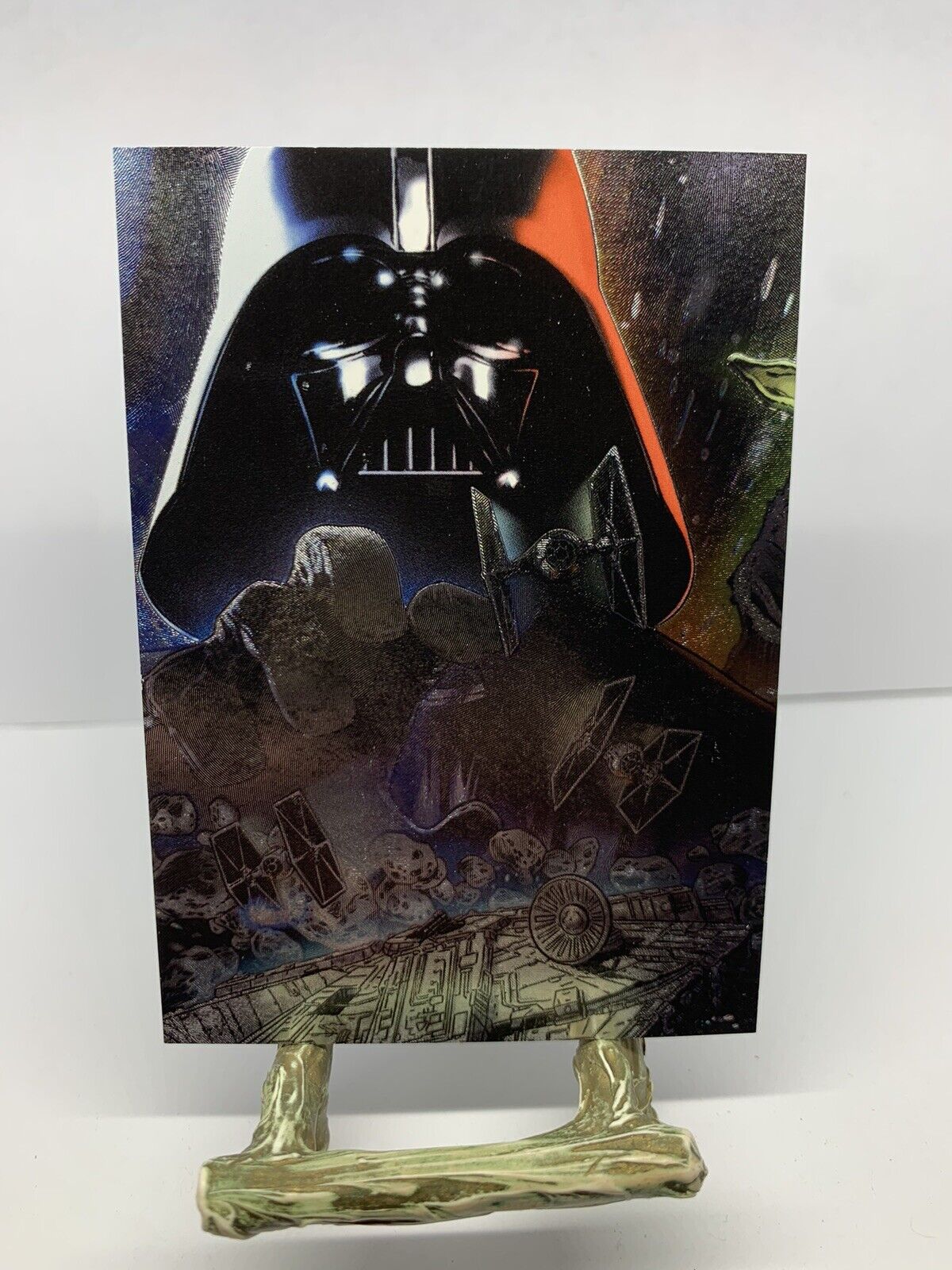 2010 Topps Star Wars Galaxy Series 5 Etched Foil Darth Vader Corroney & Miller