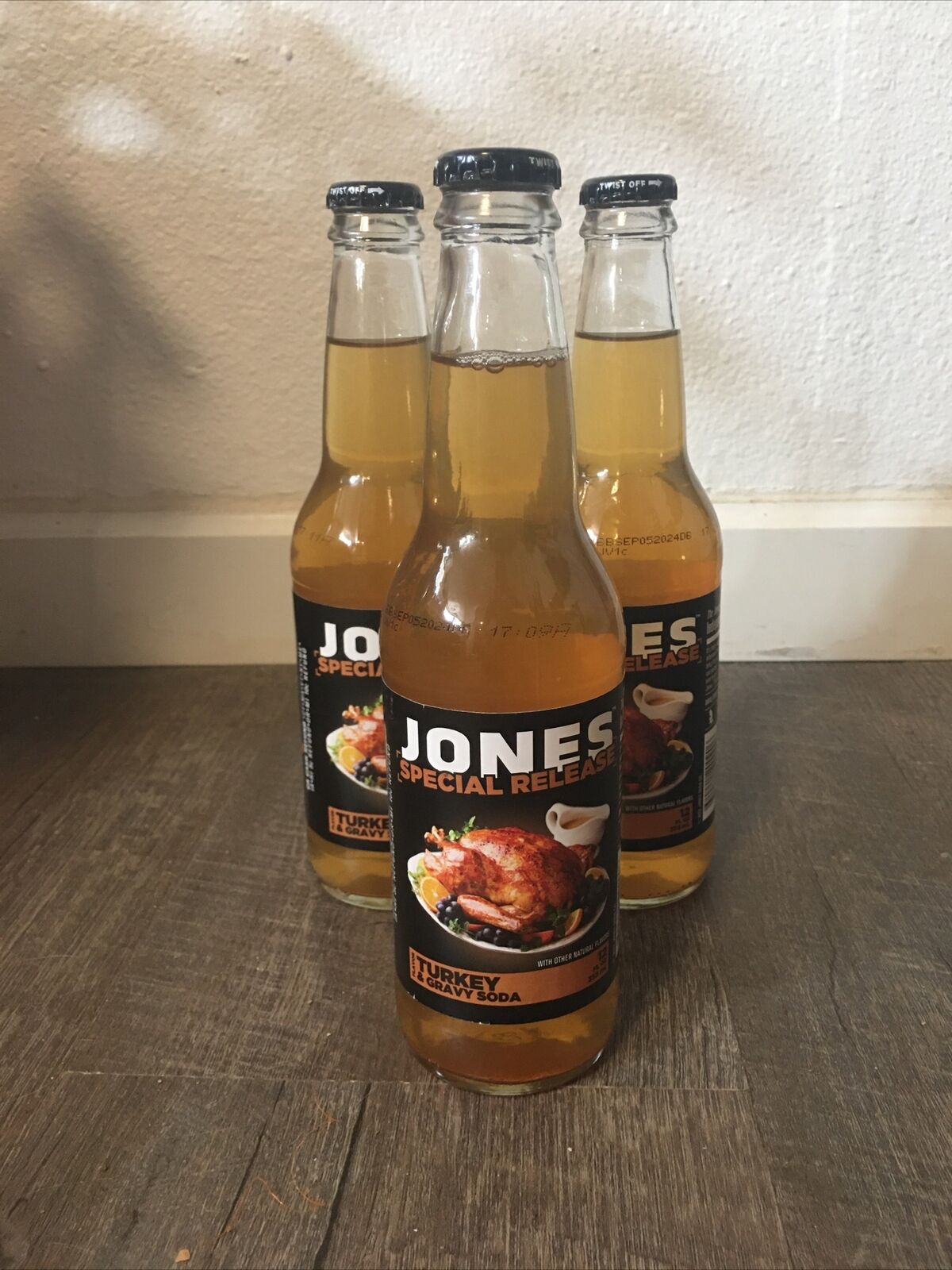 Jones Soda SPECIAL Sold OUT RELEASE Turkey & Gravy Soda  NOW