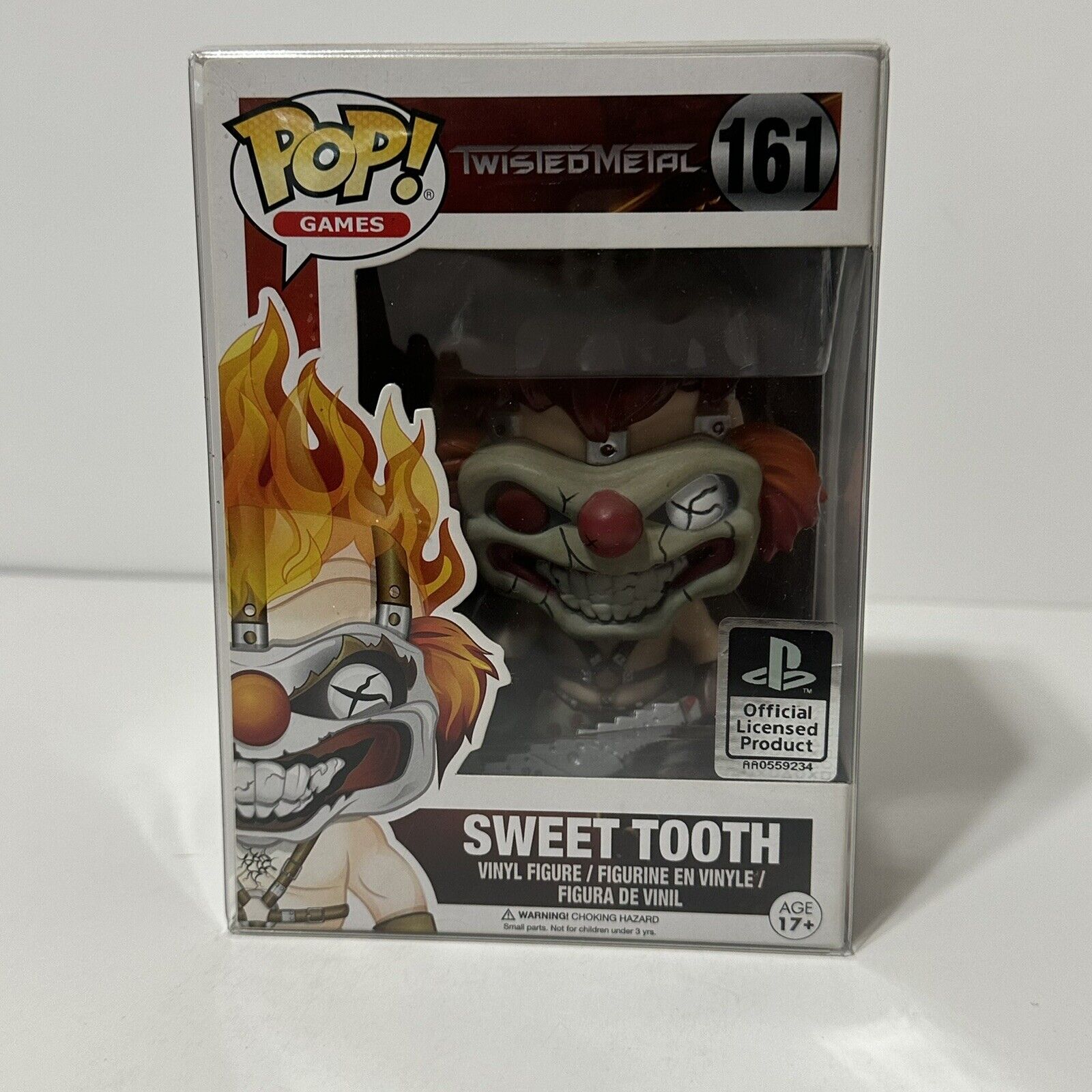 Funko Pop Sweet Tooth 161  Soft POP Protector Twisted Metal PlayStation VAULTED