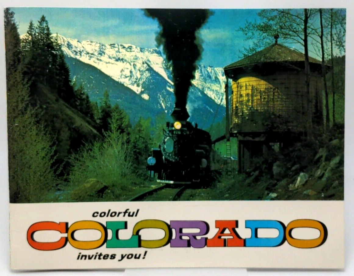 1970s COLORADO Tourist Tourism Advertising Brochure 1971 Vintage 51 Pgs
