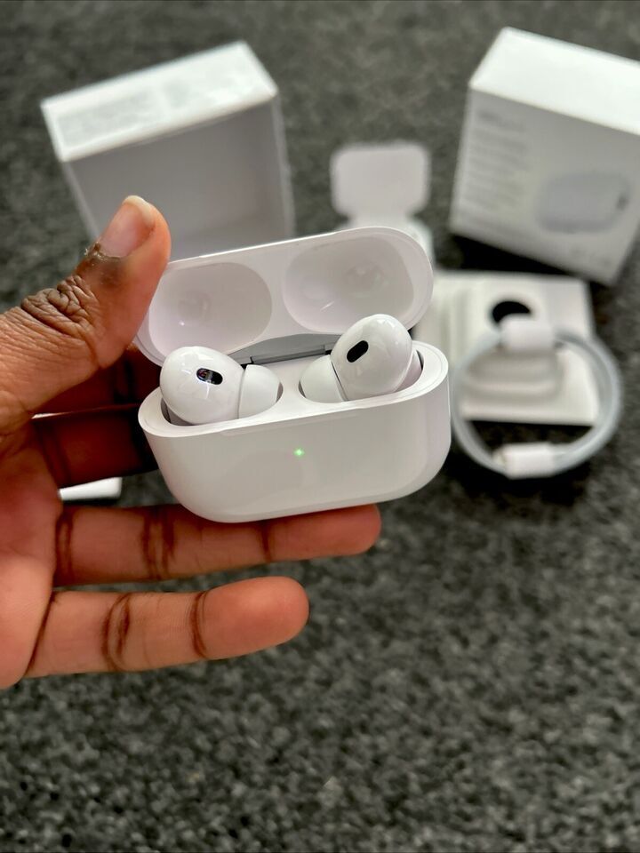 Apple AirPods Pro 2nd Wireless Bluetooth Earbuds + MagSafe Charging Case
