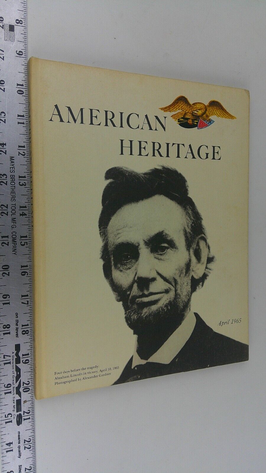 American Heritage Vol. 16 No. 3 April 1965 ASSASSINATION   BIS