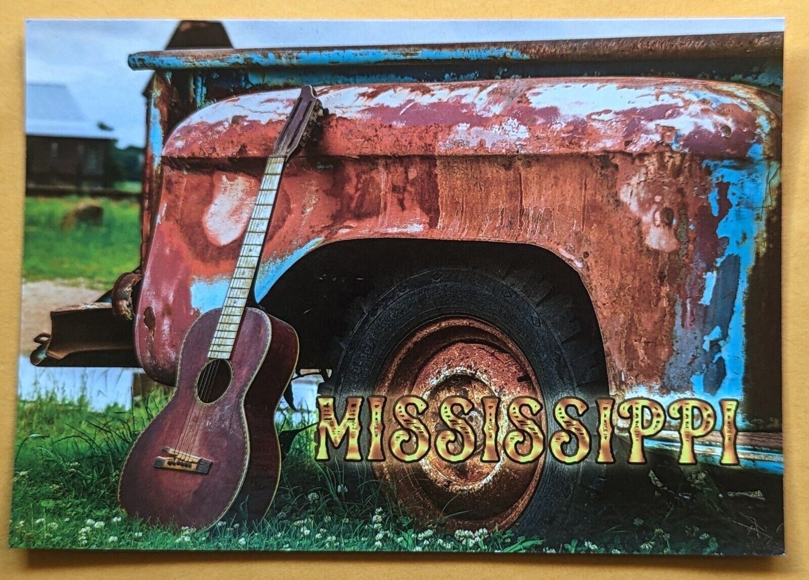  Postcard MS: Clarksdale - Birthplace of American Music.  Mississippi