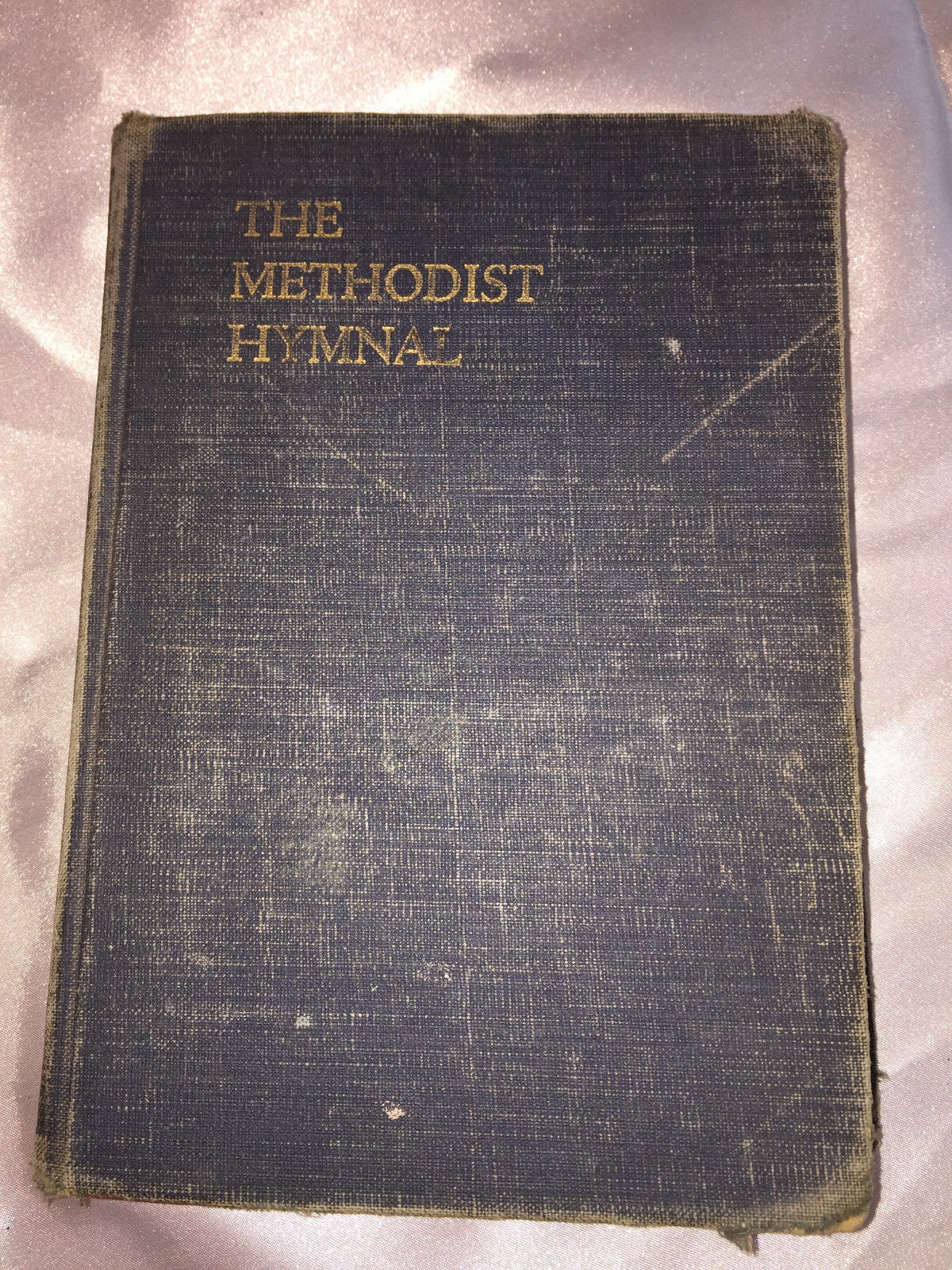 The Methodist Hymnal Black Hard Cover Religious Song Chorus Book