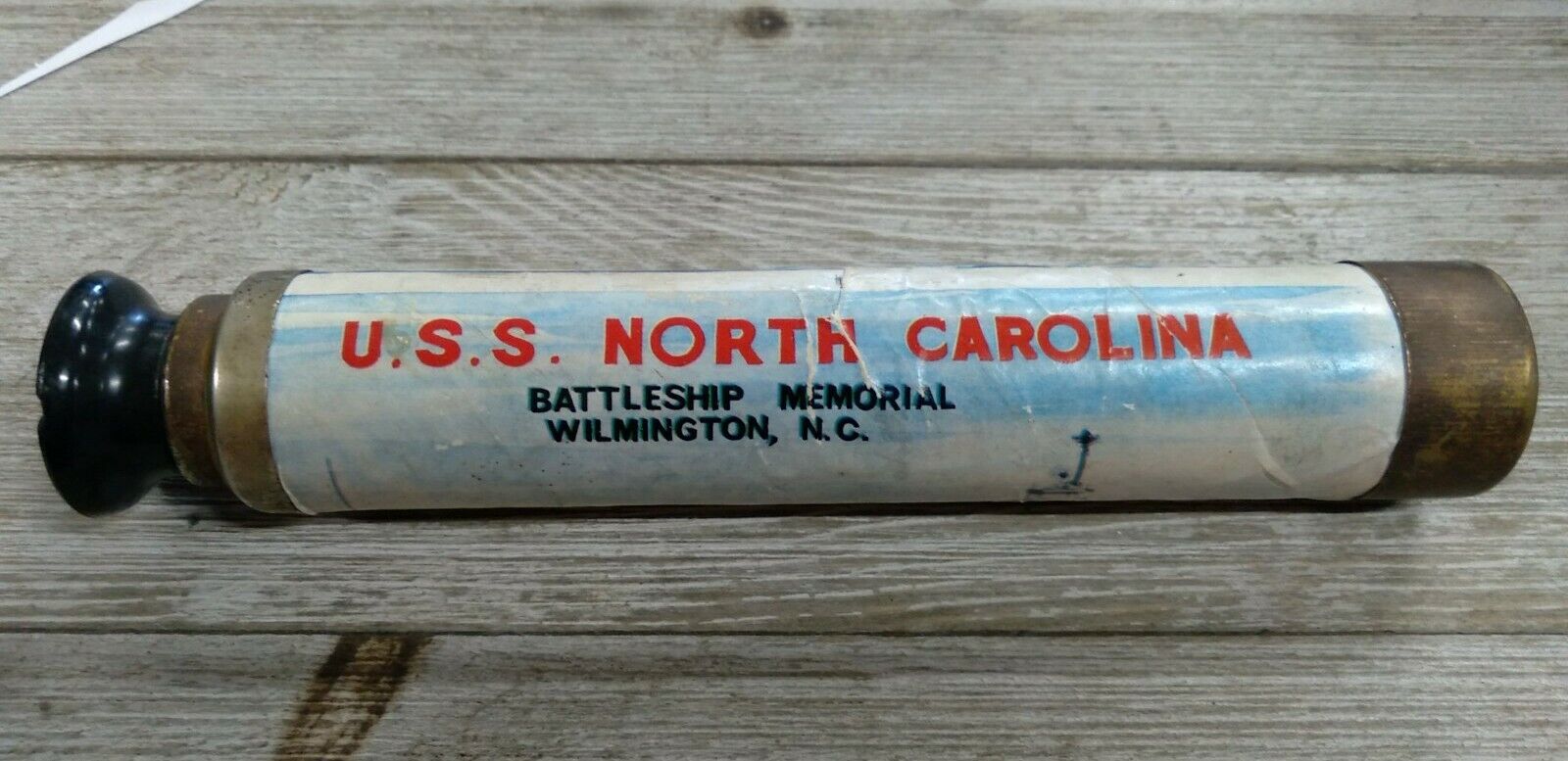 U.S.S North Carolina ~ Battleship Memorial ~ Wilmington N.C. Telescope